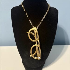 Kate Spade Gold Glasses Necklace